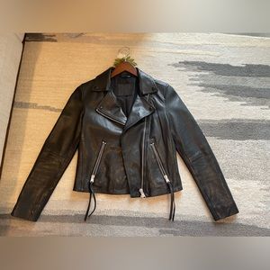 All Saints leather jacket